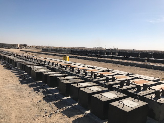 Concrete Pipe Support