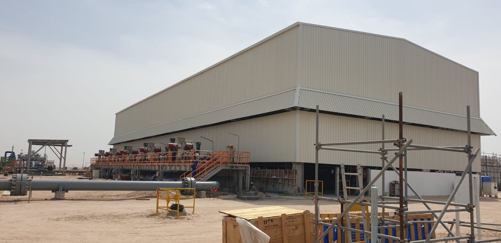 Civil, Building, and Steel Structure Works for CPS7 Facility Project